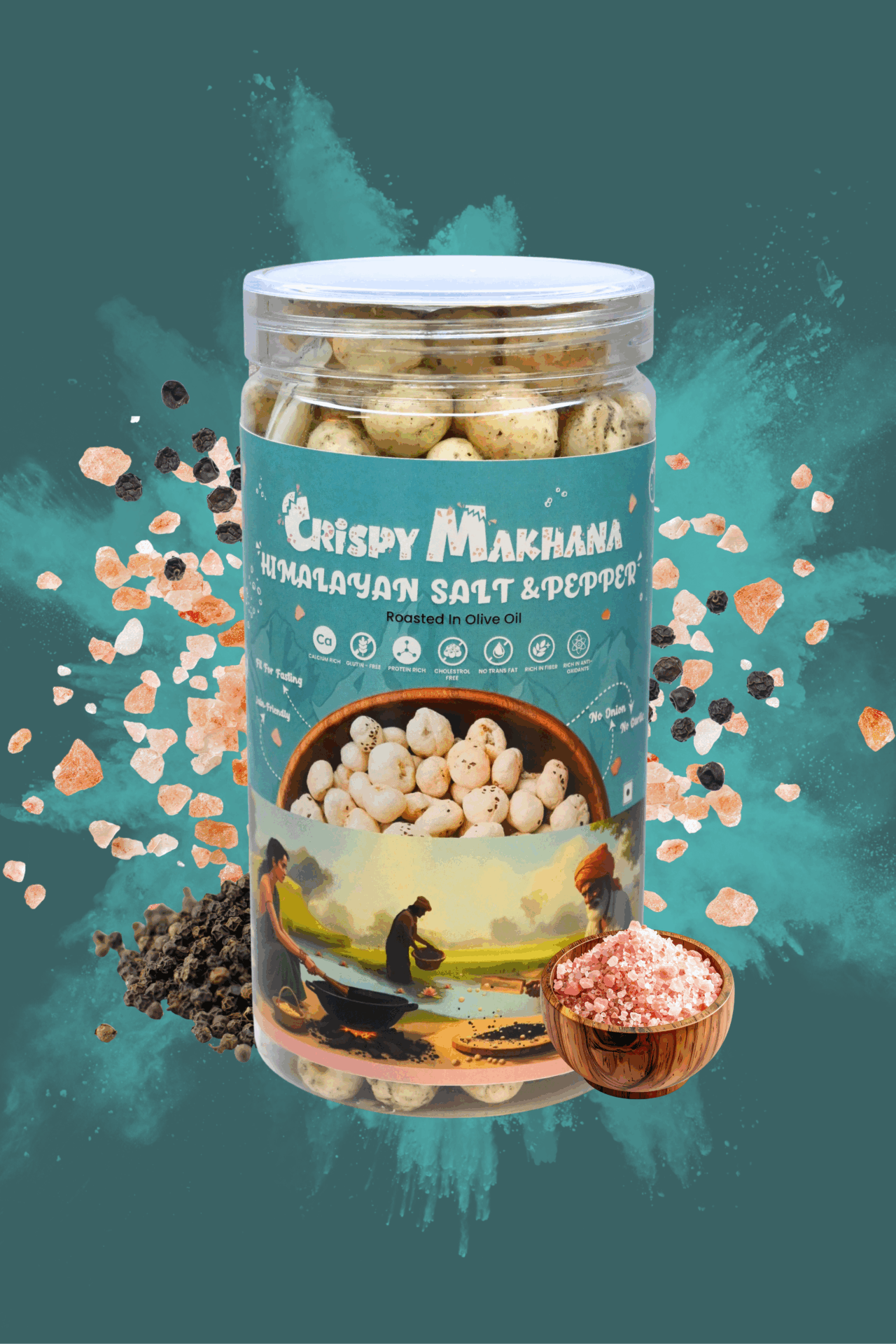 Himalayan Salt Crispy Makhana