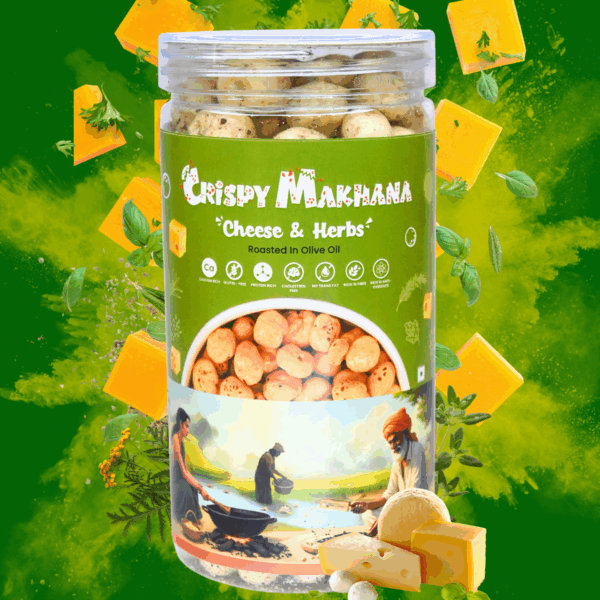Cheese & Herbs Crispy Makhana