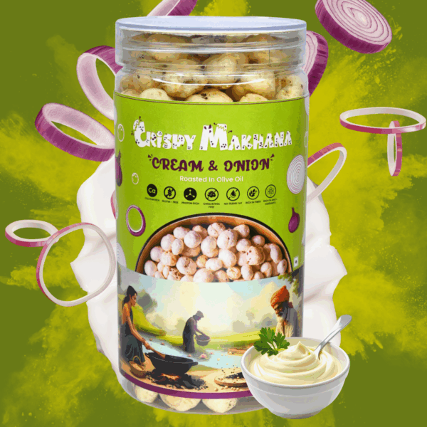 Cream & Onion Crispy Makhana