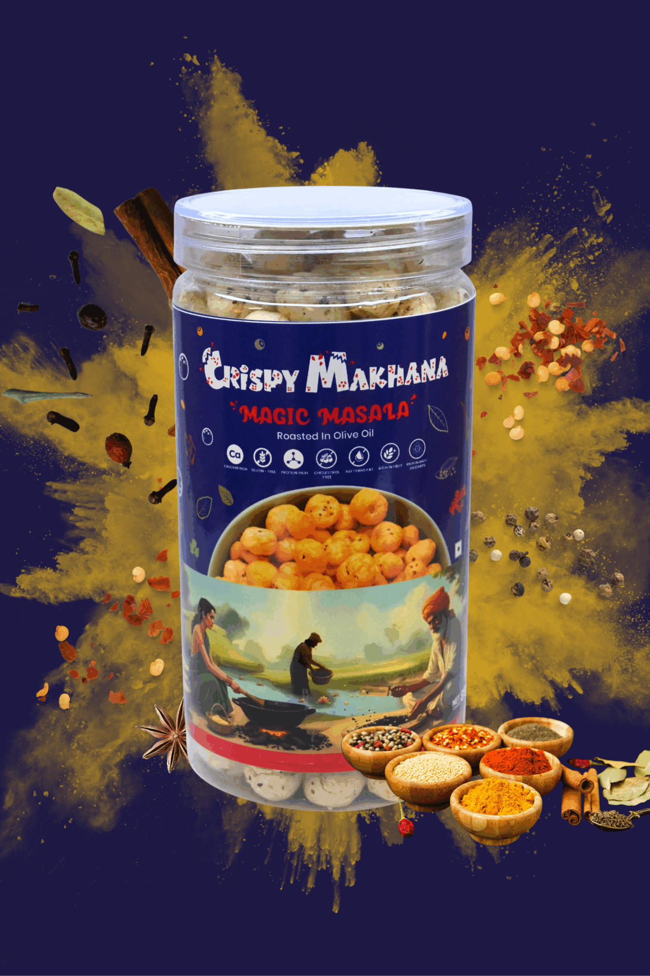 Magic Masala Crispy Makhana