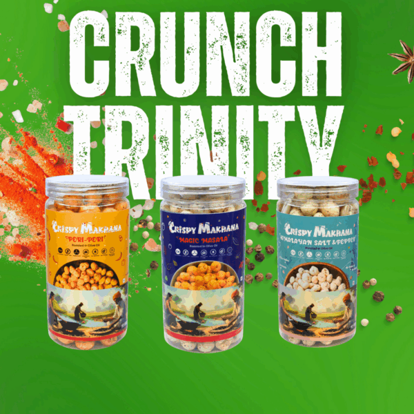 Periperi, Magicmasala, Himalayan salt pepper crispy makhana